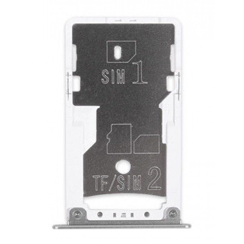 Держатель Sim-карты и карты памяти Xiaomi Redmi Note 4X серый 11469 фото