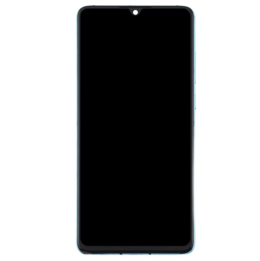 Дисплей для Huawei P30 ELE-AL00, ELE-L09, ELE-L29 с рамкой синий, OLED 22955 фото