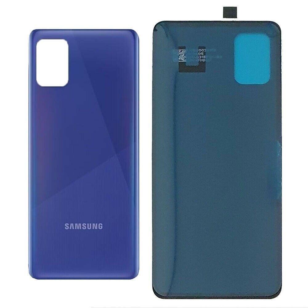 Задняя крышка для Samsung A415F Galaxy A41 синяя, Оригинал Китай 21250 фото
