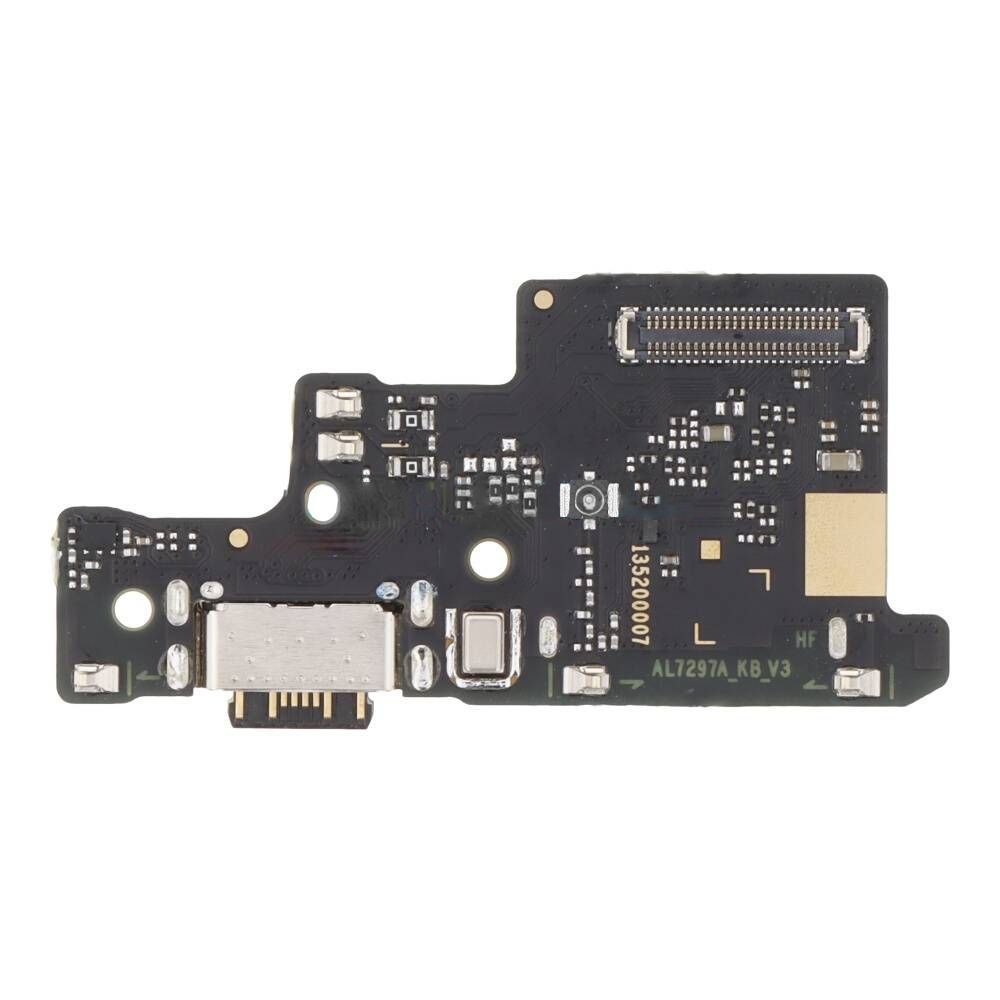 Нижня плата для Xiaomi Redmi Note 14 4G 24117RN76E з розьємом зарядки і мікрофоном, з розьємом Sim-картки 31848 фото