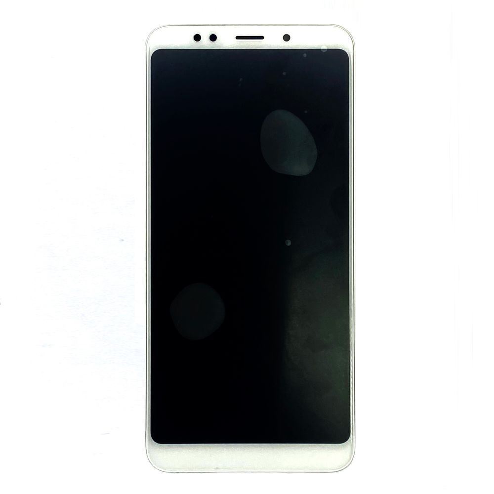 Дисплей для Xiaomi Redmi 5 Plus с рамкой белый Оригинал (560410018033) 21962 фото