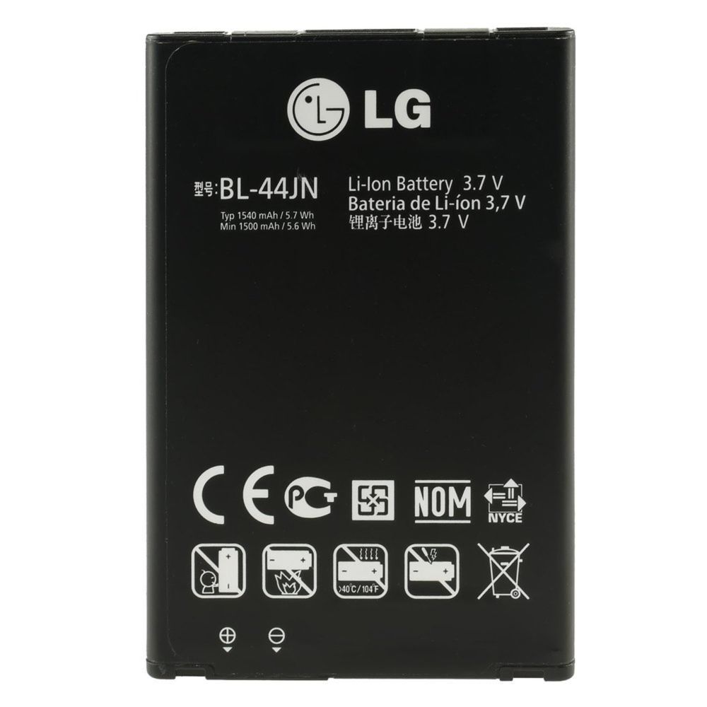 Аккумулятор LG BL-44JN для LG C660, E400, E405, E460, E510, E610, E612, E615, E730, E739, X130, X135, X145, LS855, P690, P698, P699, P700, P705, P970 04102 фото