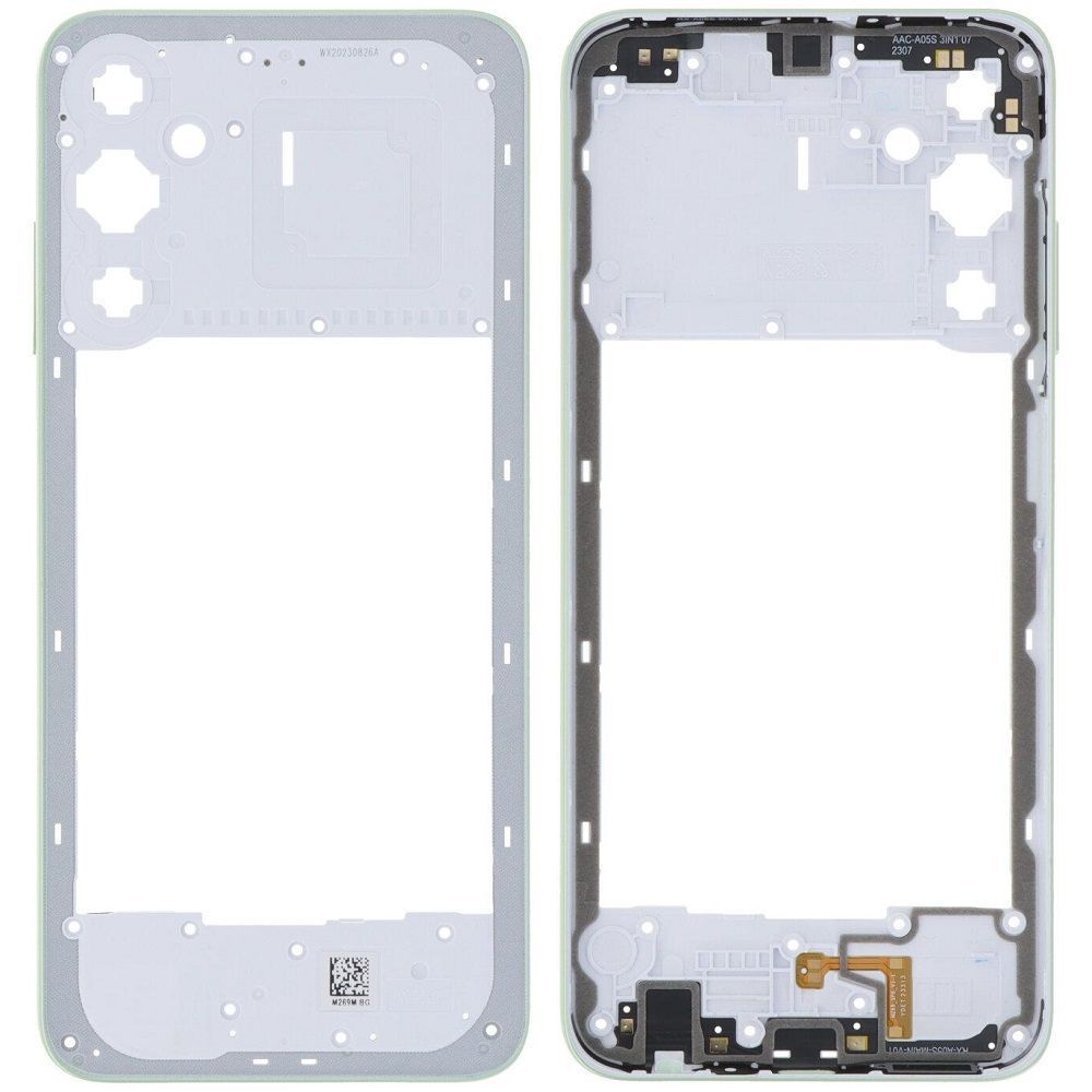 Рамка корпусу Samsung A057 Galaxy A05s зелена 33358 фото