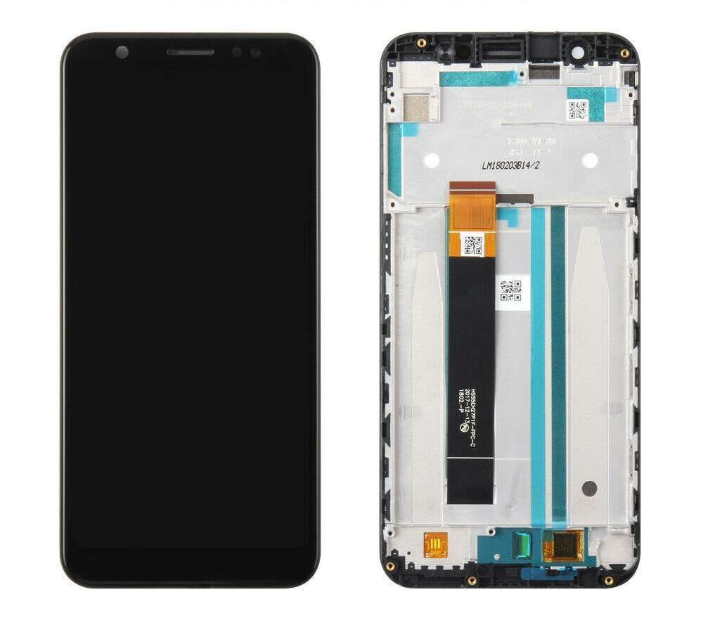 Дисплей для Asus ZenFone Max M1 ZB555KL черный, с рамкой 17710 фото