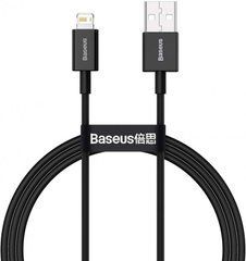 Кабель Lightning Baseus Superior Series Fast Charging Data Cable USB 2.4A (2m) (CALYS-C01) черный 25891 фото