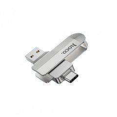 Флеш память Hoco UD10 128GB Wise Type-C, USB3.0 стальной 25912 фото
