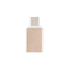 OTG Перехідник IVON OTG Type-C gold 06506 фото