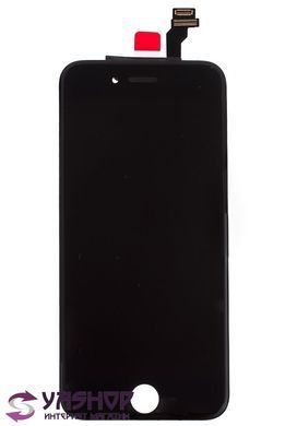 Дисплей для Apple iPhone 6 чорний Оригінал Китай 01246 фото