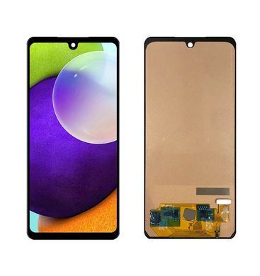Дисплей для Samsung A525 Galaxy A52 2020 чорний OLED Хайкопия з широкими рамками сенсора 02651 фото