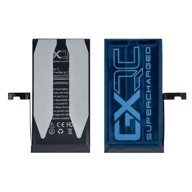 Акумулятор GXQC Supercharged для Apple iPhone 15 посилений 3520 mAh 33105 фото