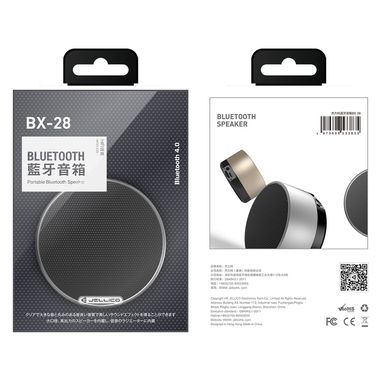 Портативная Bluetooth колонка Jellico BX-28 Black 13091 фото