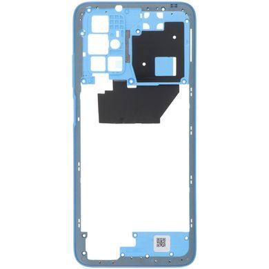 Рамка корпуса Xiaomi Redmi 10 2021 21061119AG, 21061119DG, 21061119AL голубая, Sea Blue 33809 фото