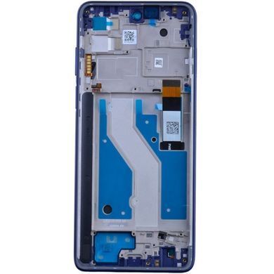 Дисплей для Motorola XT2211 Moto G Stylus 2022 (XT2022, XT2215) синий с рамкой Оригинал Китай 32248 фото