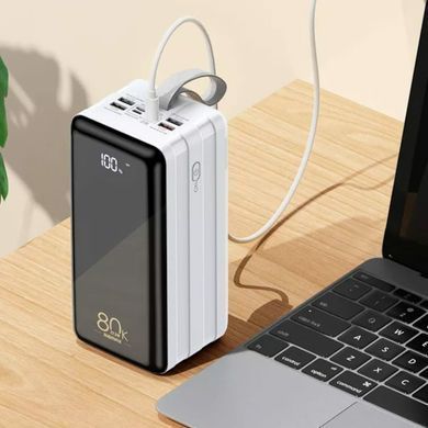 Внешний аккумулятор (Повербанк) Remax RPP-291 Chinen Series 20W+22.5W Fast Charging Power Bank 80000mAh 27742 фото