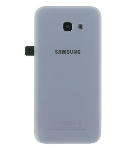 Задня кришка для Samsung A520F Galaxy A5 2017 блакитна, Blue Mist, зі склом камери, Оригінал Китай 22839 фото