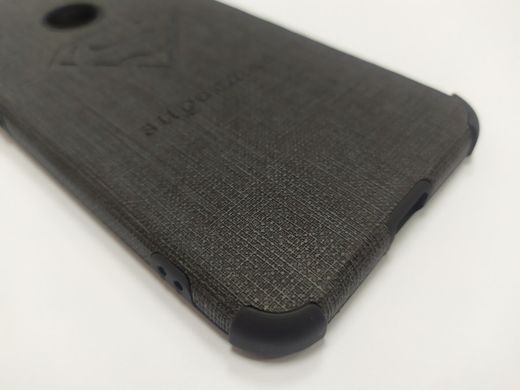 Чехол для Xiaomi Redmi Note 7 Jeans Superman Черный 15356 фото