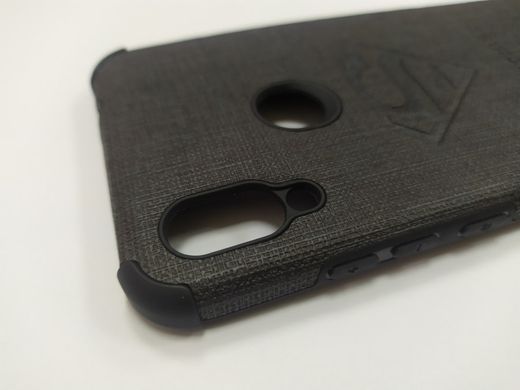 Чехол для Xiaomi Redmi Note 7 Jeans Superman Черный 15356 фото