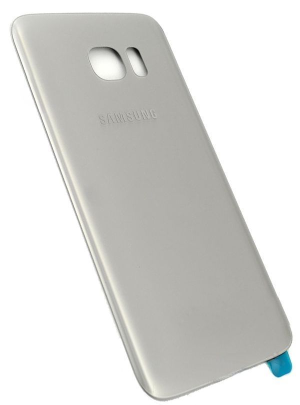 Задняя крышка для Samsung G935 Galaxy S7 Edge серебристая Оригинал Китай 08388 фото