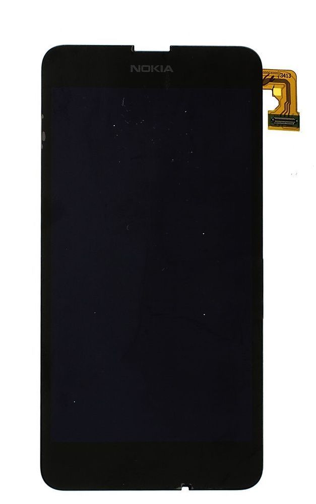 Дисплей для Nokia Lumia 630, 635, 636, 638 черный 01456 фото