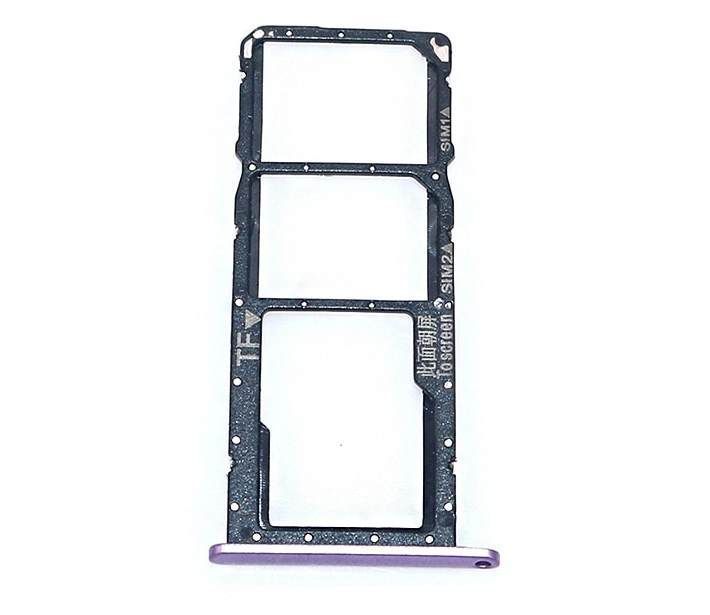 Держатель Sim-карты и карты памяти Huawei Honor 8X JSN-L21, JSN-AL00 пурпурный 12721 фото