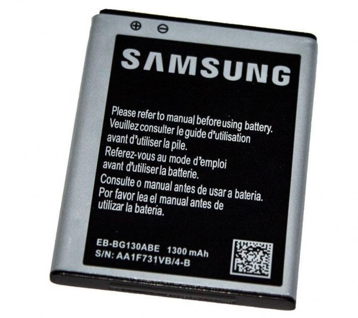 Аккумулятор Samsung EB-BG130ABE для G130 Galaxy Young 2, G130H, G130HN 1300 mAh 12208 фото
