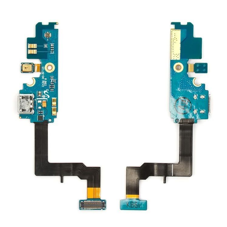 Нижняя плата для Samsung i9100 Galaxy S2 с разьемом зарядки и микрофоном rev 2.3 07562 фото