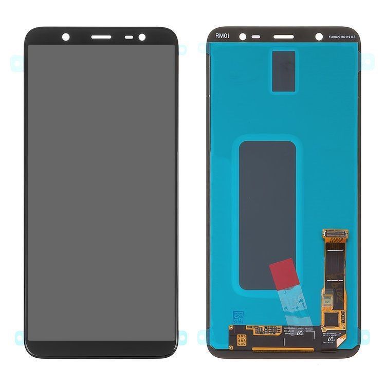 Дисплей для Samsung J810 Galaxy J8 (2018) черный (GH97-22145A) Оригинал 15870 фото