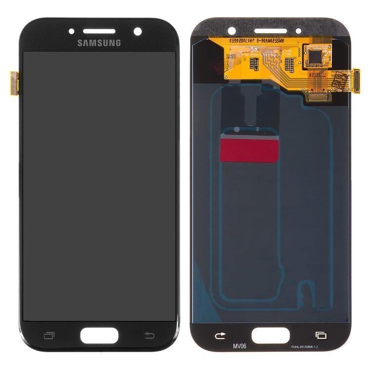 Дисплей для Samsung A520F Galaxy A5 (2017) черный OLED 15488 фото
