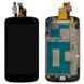 Дисплей для LG E960 Nexus 4 с рамкой черный Оригинал Китай 06172 фото