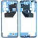 Рамка корпуса Xiaomi Redmi 10 2021 21061119AG, 21061119DG, 21061119AL голубая, Sea Blue 33809 фото