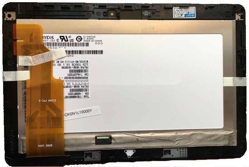 Дисплей для Asus VivoTab TF600 #5234N з рамкою чорний 04181 фото