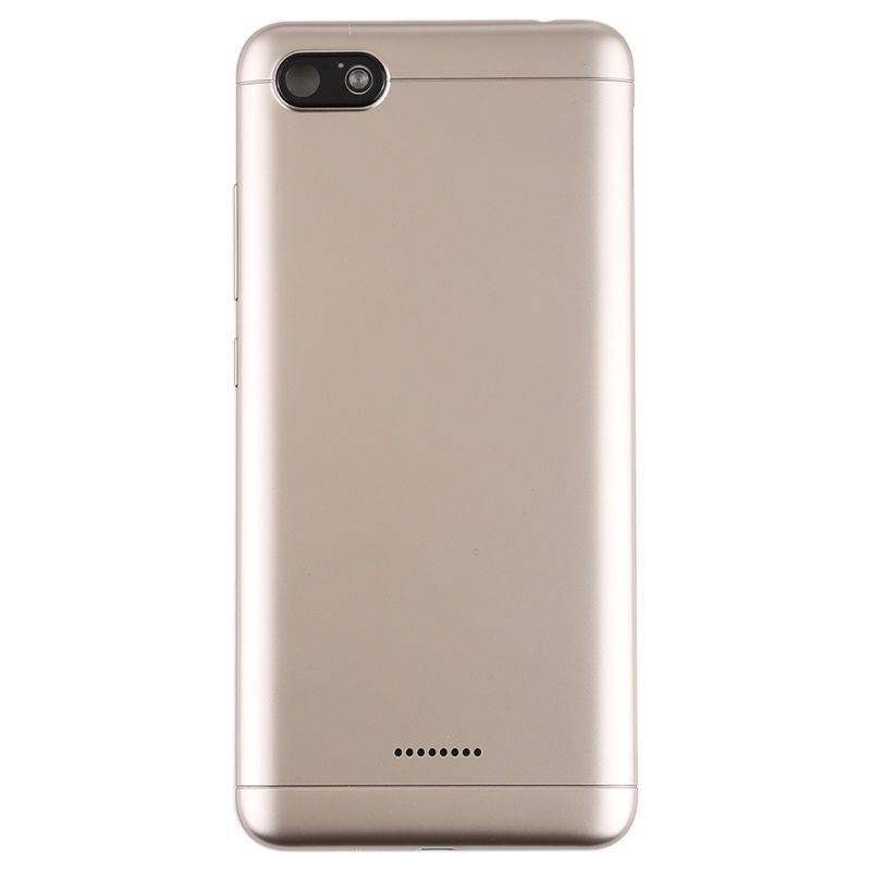 Задняя крышка для Xiaomi Redmi 6A золотистая, 2, 16 Gb, на 2 sim-карты 11968 фото