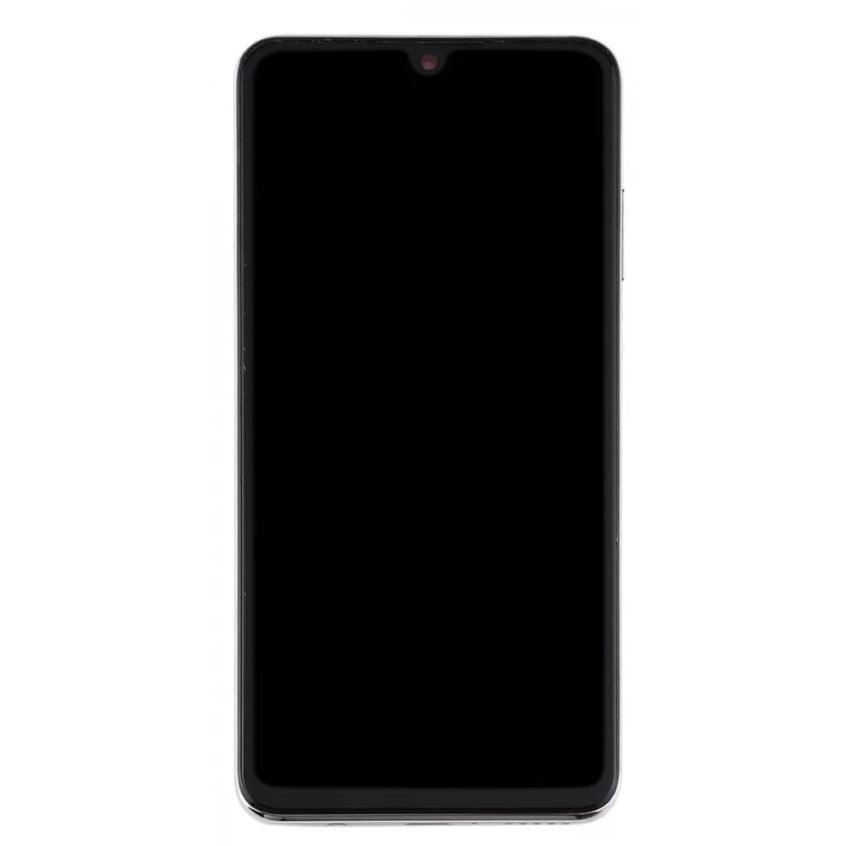 Дисплей для Huawei P30 Lite (MAR-L21), Nova 4e 24MP с рамкой серебристый 22956 фото
