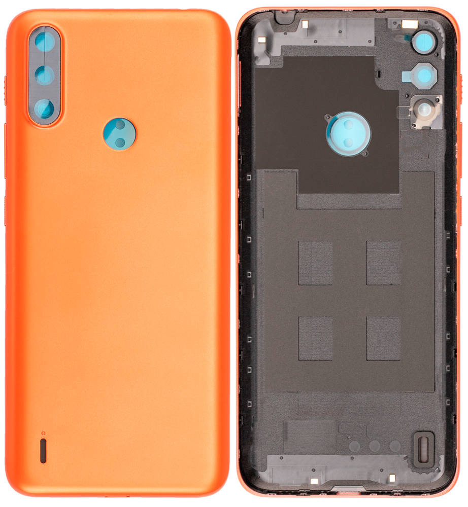 Задня кришка для Motorola XT2097 Moto E7 Power Moto E7i Power червона Оригінал Китай 03299 фото