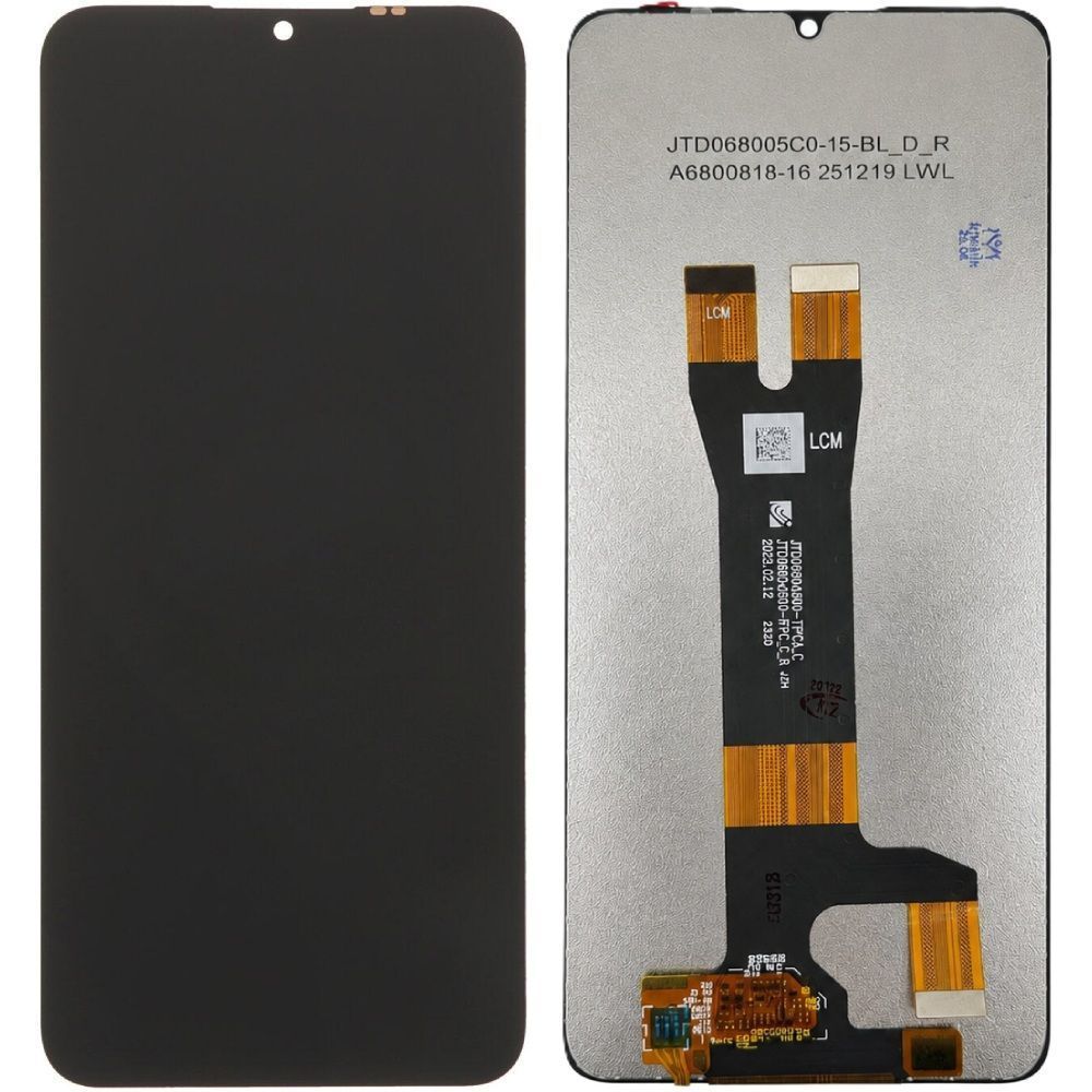 Дисплей для ZTE Blade A36 Z2472, Blade A56 Z2473 чорний Оригінал Китай 33912 фото