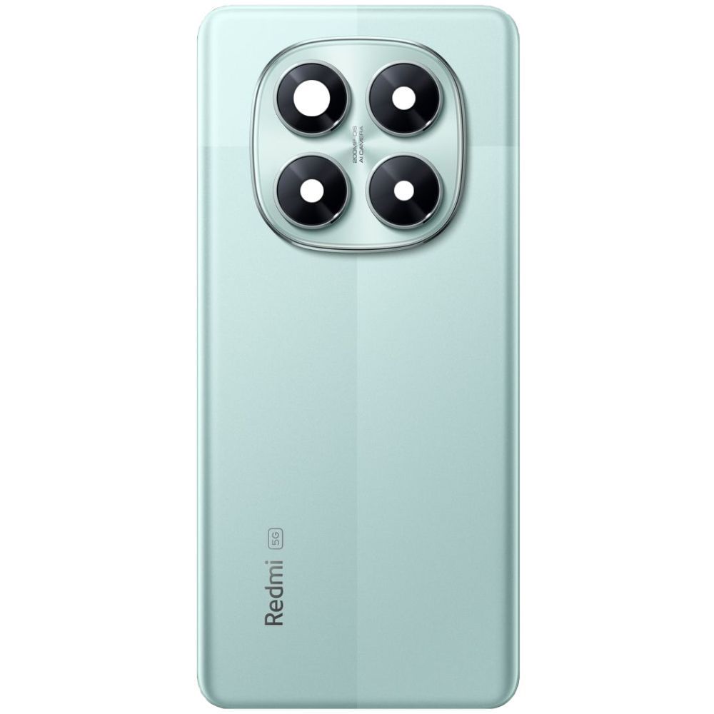 Задняя крышка для Xiaomi Redmi Note 14 Pro 5G 24090RA29G зеленая, Coral Green со стеклом камеры 50MP Оригінал Китай 32807 фото