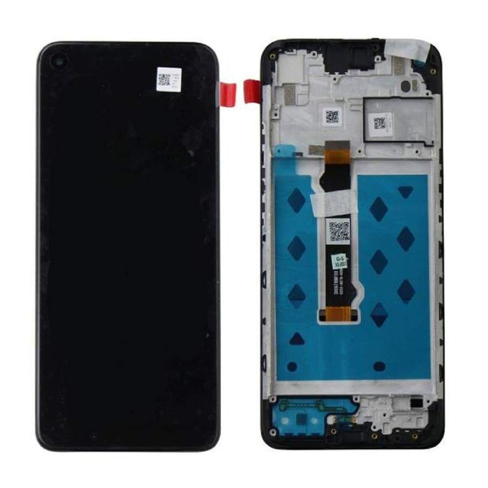 Дисплей для Motorola XT2091 G9 Power чорний з рамкою 26421 фото