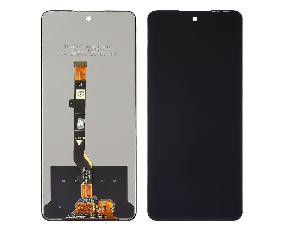 Дисплей для Tecno Camon 17P (CG7n), Camon 17 Pro CG8 черный 26307 фото
