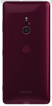 Задняя крышка для Sony H8416 Xperia XZ3,H9436,H9493,H9496, бордовая, Bordeaux Red со стеклом камеры и сканер отпечатка пальца Оригинал Китай 23382 фото