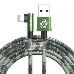 Кабель Baseus Camouflage Lightning Cable 2.4A (1m) Green (CALMC-A06) 18056 фото