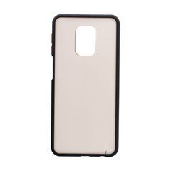 Чехол Shadow Matte Case Xiaomi Redmi Note 9S,Note 9 Pro,Note 9 Max черный с красными кнопками 18910 фото