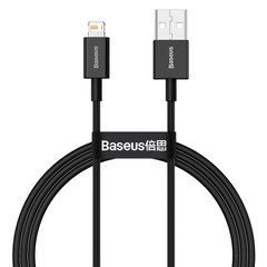 Кабель Lightning Baseus Superior Series USB 2.4A (1м) (CALYS-A01) черный 25893 фото