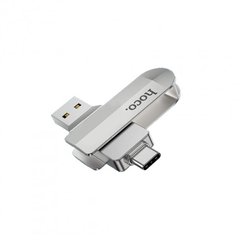 Флеш память Hoco UD10 32GB Wise Type-C, USB3.0 стальной 25913 фото