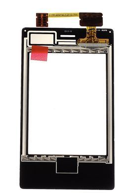 Сенсор (тачскрин) Nokia Asha 503 Dual Sim черный 01580 фото
