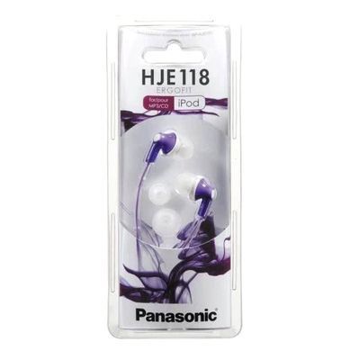 Наушники Panasonic (RP-HJE118GU-V) Purple 12931 фото
