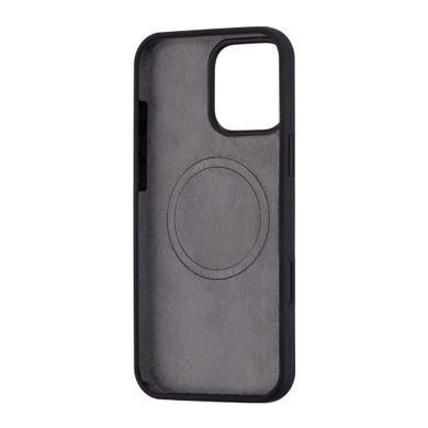 Чохол Silicone Case Full Cover with MagSafe iPhone 16 Pro Max Black 33007 фото