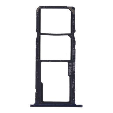 Тримач Sim-карти та карти пам'яті Huawei Y5 2018 (DRA-L21), Y5 Prime 2018 (DRA-L02, DRA-L22), синій, на дві Sim-карти 16315 фото