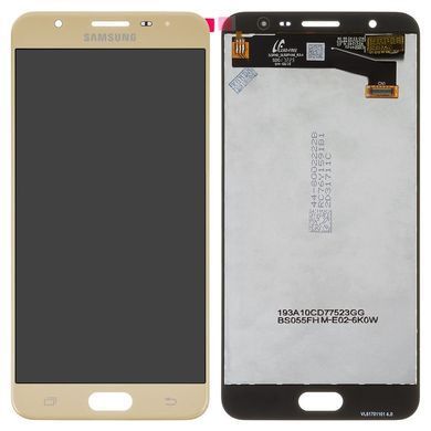 Дисплей для Samsung G610 Galaxy J7 Prime золотой TFT копия с регулировкой яркости 12642 фото