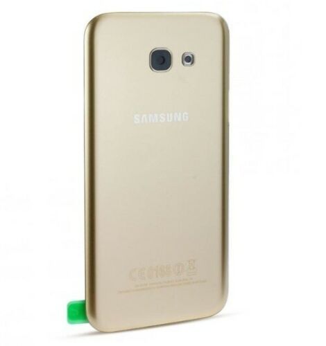 Задня кришка для Samsung A520F Galaxy A5 2017 золотиста, зі склом камери, Оригінал Китай 22840 фото