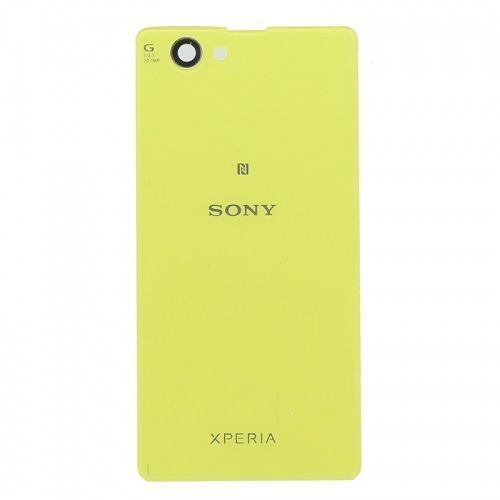 Задняя крышка для Sony E5803, E5823 Xperia Z5 Compact желтая Оригинал Китай 08492 фото